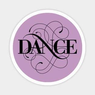 Dance Flourish - dance and ballet lover Magnet